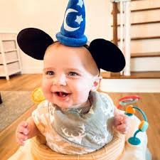 Sorcerer Mickey Ears, Mickey Ears, Baby Boy Mickey Ears, Toddler Mouse  Ears, Minnie Ears, Mouse Ears With Elastic Headband, Mickey Ears