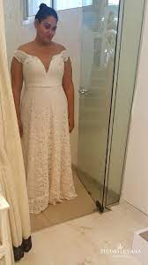 Plus Size Vintage Champagne Lace Wedding Gown With Off Shoulder Sleeves Real Curvy Bride Lace Mermaid Wedding Dress Wedding Gowns Lace Plus Size Wedding Gowns