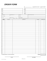 10 best free printable blank order forms