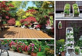 If you want to have a nice separation between the lawn or natural gravel and those delicate flowers or planter beds we have amazing garden edging. 35 Patio Potted Plant And Flower Ideas Creative And Lovely Photos Home Stratosphere