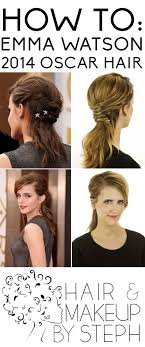 Learn How To Re Create Emma Watson S Hairstyle From This Year S Oscars Emma Watson Hair Hair Beauty Hair Styles