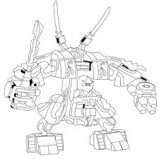 (yesssss, i took inspiration from some. Ninjago Mech Coloring Pages