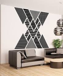 Geometric Pattern Double Vision Mountain Wall Decal Os Mb1248 Wohnung Wohnung Gestalten Wohnzimmerwand