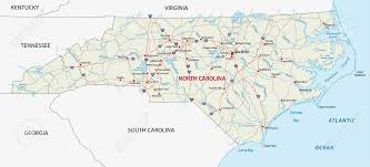 Detailed road map of north carolina. North Carolina Road Map Royalty Free Cliparts Vectors And Stock Illustration Image 32312438