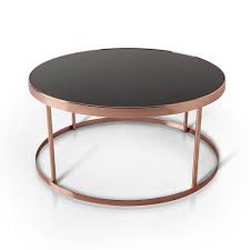 4.6 out of 5 stars 229 +5 colors/patterns. Furniture Of America Cora Contemporary Black Glass Top Round Coffee Table Rose Gold Buy Online In United Arab Emirates At Desertcart Ae Productid 44353017