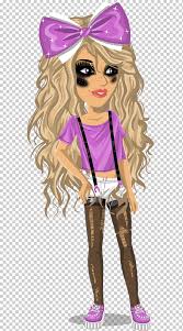 MovieStarPlanet Wiki Cartoon Barbie, you love me like xo, purple, fashion  Illustration, fictional Character png | Klipartz