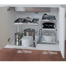 観音開きタイプのシンク下収納を使いやすく シンク下 シンク下の収納 キッチン