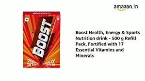 Boost Energy & Nutrition Drink Refill, 500 g | Children's Health Drink | 17  Essential Vitamins | Kid's Nutrition Drink to Build 3X Stamina : Amazon.in:  Health & Personal Care