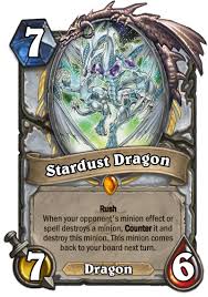 A card maker that supports the creation of normal, effect, ritual, fusion, synchro, dark synchro, xyz and link monsters. R Hearthstone Is Making Hearthstone Cards Into Yugioh Cards I Ve Decided To Make Stardust A Hearthstone Card Yugioh