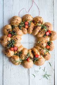 Try this light, festive dessert with whipped cream and a drizzle of chocolate. Christmas Bread Wreath Mush Co Bread Wreath Christmas Bread Christmas Food Treats
