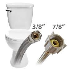 The hose is designed to prevent kinking and crimping. Toilet Supply Line Different Types Pros And Cons Terry Love Plumbing Advice Remodel Diy Professional Forum