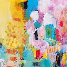 Colorful Abstract Art On Instagram A Delicious Detail To Send You Off Into A Wonderful Week Happy Colorful Abstract Art Modern Art Abstract Creative Art