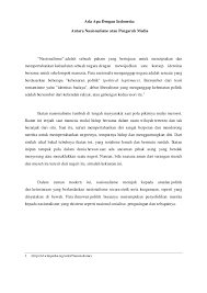 Dalam kamus disusun secara arbitrari, tidak berdasarkan kaitan dari. Nasionalisme Adalah