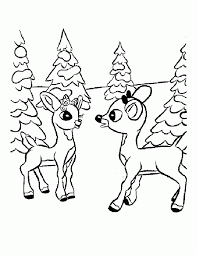 Color online, download or print your coloring page and share it with friends and family! Rudolph The Red Nosed Reindeer Coloring Pages Coloring Home