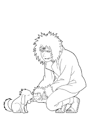 Naruto est un manga pour adolescent dont il existe une version dessin animé. Coloriage Naruto A Imprimer