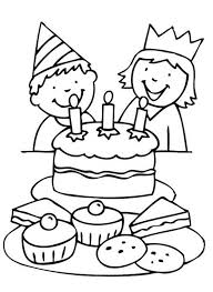 Geburtstag 2 Ausmalbild