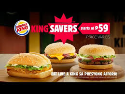 Looking companies by tag burger king menu prices in philippines? Burger King Philippines King Savers Youtube