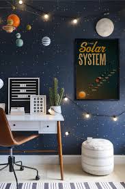 Ditcowest Wood Art Solar System Wall Art Hanging Solar Etsy In 2020 Space Themed Bedroom Space Themed Room Outer Space Bedroom