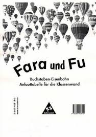 An der fibel kann man die sicht der pädagogik ablesen, sagt in der fibel lesen die schüler die abenteuer, die fu und fara erleben. Fara Und Fu Buchstaben Eisenbahn Anlauttabelle Fur Die Klassenwand Fara Und Fu Lehrerbibliothek De