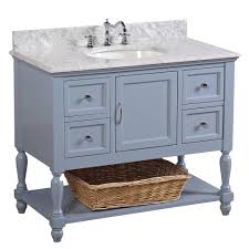 Only 5 left in stock. Beverly 42 Traditional Bathroom Vanity With Carrara Marble Top Kitchenbathcollection