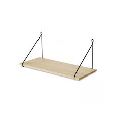 Etagere Vintage Hetre Clair 60 X 25 Cm Avec Equerres Noires Archiv Collection Etagere Equerre Et Medecin A Domicile