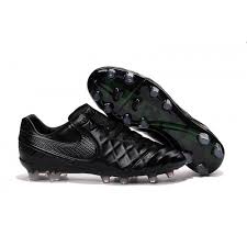 Shop Nike Tiempo Legend Vi Fg Mens Football Boots All Black Free Shipping