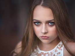 Free for commercial use no attribution required high quality images. Sad Girl With Big Blue Eyes Wallpapers And Images Wallpapers Pictures Photos