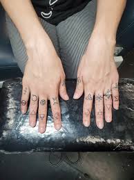 New Set Of Finger Tattoos Done For My Birthday Both Sets Done By Cassie West Coast Tattoo In Las Vegas Tattoos I love charmed the series, it rules. new set of finger tattoos done for my