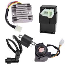 Amazon.com: Ignition Coil 6 Pin CDI Voltage Regulator Rectifier Solenoid  Relay Kit for 150cc 200cc 250cc Engine Chinese ATV Quad : Automotive