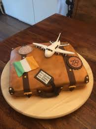 Nur rezepte mit bild anzeigen? Koffer Torte Mit Flugzeug Ausgefallene Torten Kuchen Ausgefallene Schneller Leckerer Kuchen