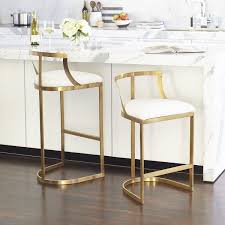 Emerson Bar Stool Brass Stools For Kitchen Island Bar Stools Kitchen Island Kitchen Stools