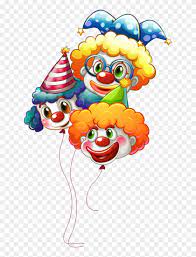 Voir plus d idées sur le thème coloriage clown coloriage cirque. Clown Birthday Card Elegant Clown Balloons Clipart Livre De Coloriage Clowns 1 Free Transparent Png Clipart Images Download