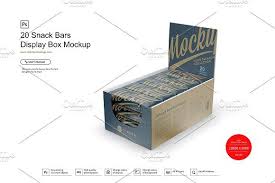 We have 4877 free resources for you. 20 Snack Bars Display Box Mockup Box Mockup Bar Displays Display Boxes