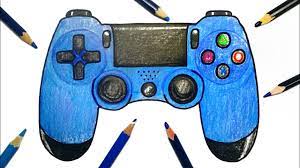 How do you draw a video game controler? How To Draw Playstation Controller How To Draw A Ps4 Controller Youtube