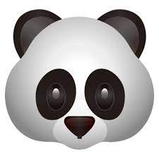 Panda Face Emoji Gravador De Tela Emoji Pandas
