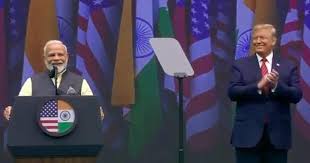 He represents the nation but does not rule the nation. Modi In Houston India Pm And Us President Address 50 000 Strong Audience In Texas