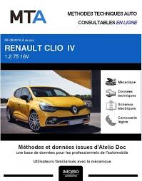 Carnet d'entretien de votre renault clio iv (clio iv 1.5 dci 110cv 5p). Revue Technique Renault Clio Iv Neuf Occasion Ou Pdf