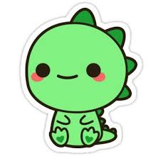 Hopefully, this version will teach you something new that you haven't learned before. Kawaii Dinosaur Sticker By Peppermintpopuk Cute Kawaii Drawings Kawaii Dinosaur Cute Drawings