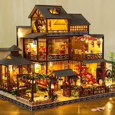 You will be in charge of decorating and designing your. Diy Dollhouse Fsolis Miniature Kit With Furniture 3d Wooden Miniature House With Dust Cover And Music Movement Miniature Dolls House Kit P06 Buy Online In Japan At Desertcart Jp Productid 221918493