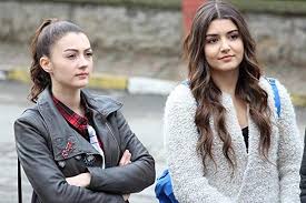 Burcu Ozberk And Hande Ercel In Gunesin Kizlari 2015 Cute Girl Photo Turkish Beauty Girl Photos