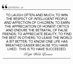 Success Ralph Waldo Emerson Quotes Thoughts Quotes Cool Words