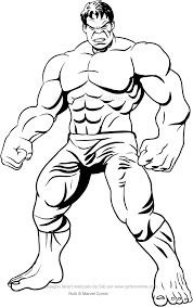 Stampa Disegni Da Colorare Hulk Fredrotgans