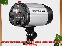 Neewer 300w Strobe Flash Light For Studio Location And Portrait Photography Video Dailymotion