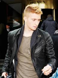 The marco reus haircut is actually one of the most popular soccer player hairstyles in the world right now! Buy Marco Reus Leather Jacket In 2021 Reus Hairstyle Marco Reus Reus