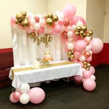 Rainbow balloon wall by oh happy day. Balloon Decor Services Services Airdorable Balloons