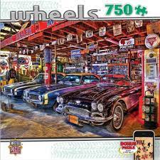 Personalized classic baby boy stat birth record jigsaw puzzle. New Jigsaw Puzzle 750 Piece Masterpieces Wheels Star Studded Classic Cars Classic Cars Masterpiece Bike Artwork