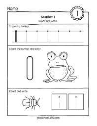 Maybe you would like to learn more about one of these? Number 1 To 10 Tracing Worksheets For Pre K Children Preschool365