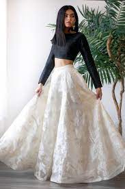 Bridesmaids Party Wear Girls Lehenga Crop Top Skirt Indian Etsy In 2021 Floral Skirt Outfits Indian Fashion Dresses Indian Outfits