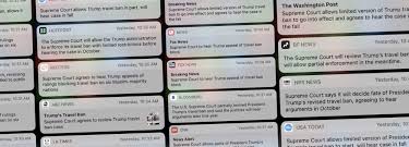 Follow the latest weather news stories and headlines. Pushed Beyond Breaking Us Newsrooms Use Mobile Alerts To Define Their Brand Columbia Journalism Review