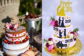 Best engagement cakes with ring design, chandelier cakes , heart shaped engagment cakes. Top 5 Bakeries In Jaipur For Your Wedding Cake Wedbook
